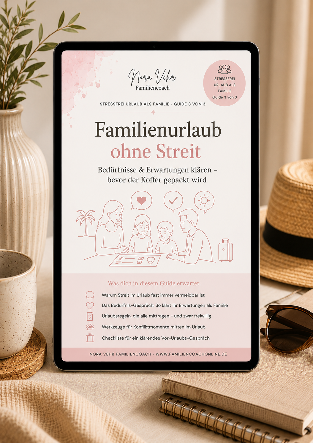 Familienurlaub ohne Streit - Bedürfnisse & Erwartungen klären – bevor der Koffer gepackt wird